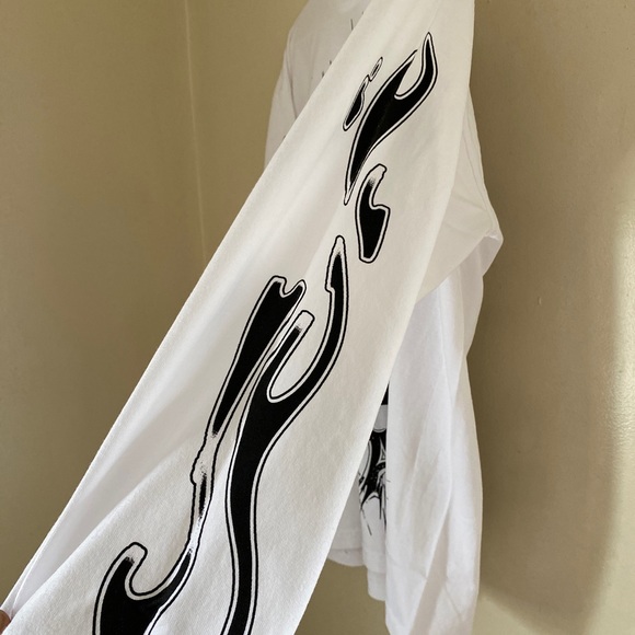 Hellstar x  longsleeve tee flames - Picture 3 of 7